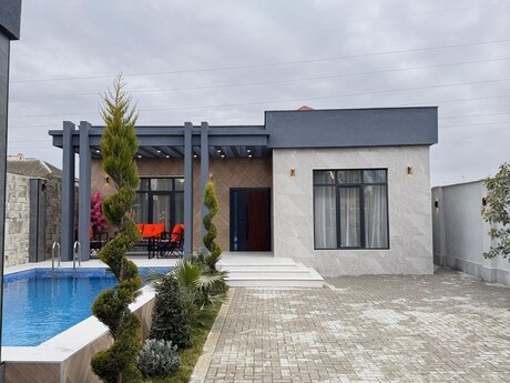 4 otaqlı həyət evi/bağ evi - Mərdəkan q. - 170 m²