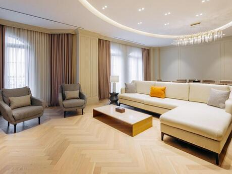 3 otaqlı yeni tikili - Ağ şəhər q. - 120 m²