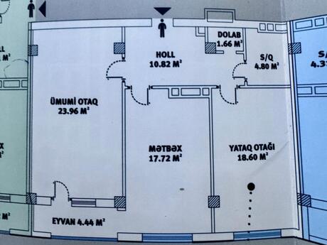 2 otaqlı yeni tikili - Həzi Aslanov m. - 82 m²