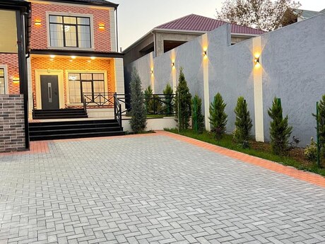 7 otaqlı həyət evi/bağ evi - Hökməli q. - 300 m²