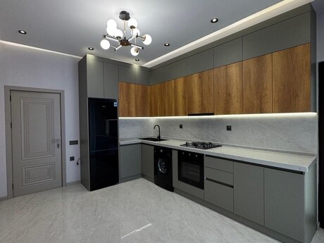 2 otaqlı yeni tikili - Dərnəgül m. - 80 m²