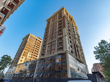 1 otaqlı yeni tikili - Nərimanov r. - 42 m²