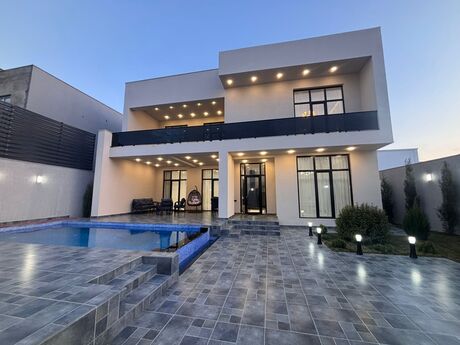 5 otaqlı həyət evi/bağ evi - Mərdəkan q. - 260 m²