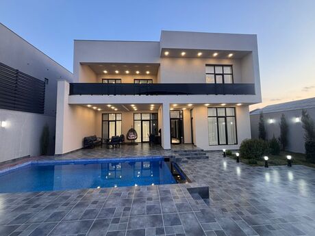 5 otaqlı həyət evi/bağ evi - Mərdəkan q. - 260 m²