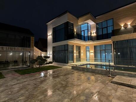 5 otaqlı həyət evi/bağ evi - Mərdəkan q. - 220 m²