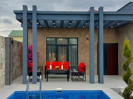 4 otaqlı həyət evi/bağ evi - Mərdəkan q. - 160 m²