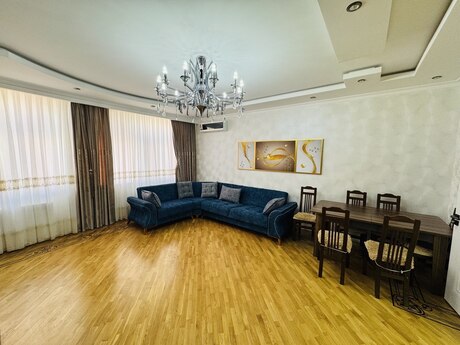 3 otaqlı yeni tikili - Şah İsmayıl Xətai m. - 150 m²