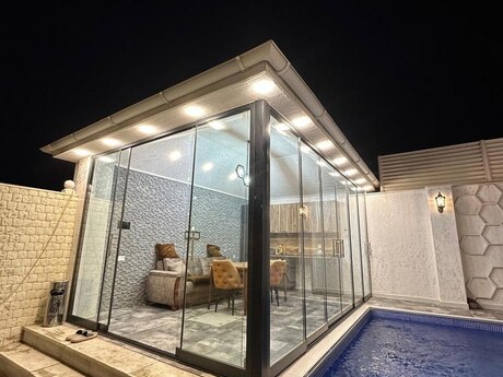 4 otaqlı həyət evi/bağ evi - Mərdəkan q. - 250 m²