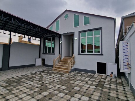 4 otaqlı həyət evi/bağ evi - Məmmədli q. - 122 m²