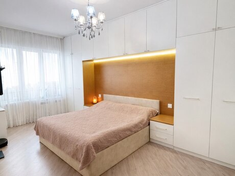 3 otaqlı köhnə tikili - Əhmədli m. - 85 m²