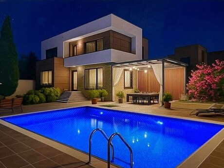 5 otaqlı həyət evi/bağ evi - Nardaran q. - 350 m²