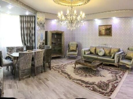 3 otaqlı yeni tikili - Şah İsmayıl Xətai m. - 105 m²