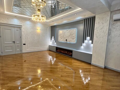 4 otaqlı yeni tikili - Qara Qarayev m. - 134 m²