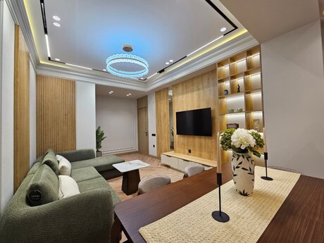2 otaqlı yeni tikili - Nərimanov r. - 83 m²
