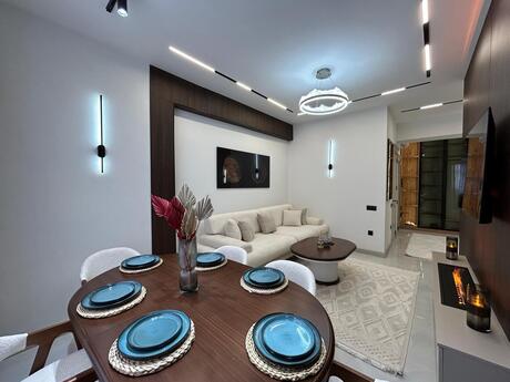 3 otaqlı yeni tikili - Şah İsmayıl Xətai m. - 90 m²