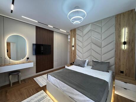 3 otaqlı yeni tikili - Şah İsmayıl Xətai m. - 90 m²