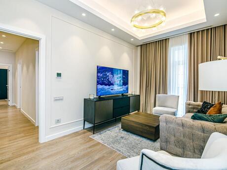 3 otaqlı yeni tikili - Ağ şəhər q. - 115 m²