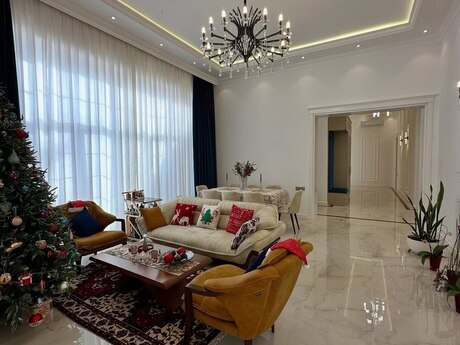 4 otaqlı həyət evi/bağ evi - Mərdəkan q. - 250 m²