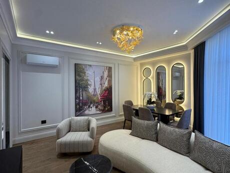 3 otaqlı yeni tikili - Ağ şəhər q. - 123 m²