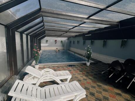 4 otaqlı həyət evi/bağ evi - Qəbələ - 270 m²