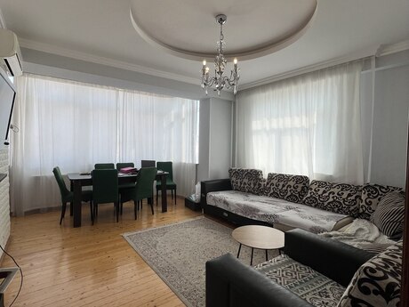 3 otaqlı yeni tikili - İnşaatçılar m. - 105 m²