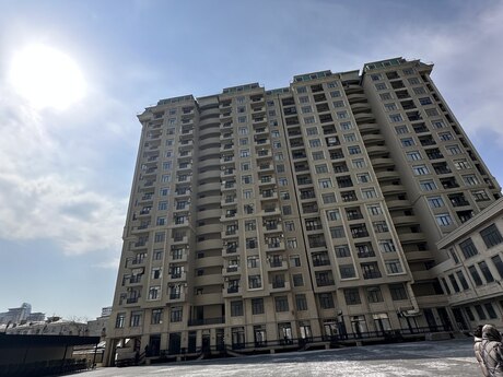 3 otaqlı yeni tikili - Şah İsmayıl Xətai m. - 80 m²