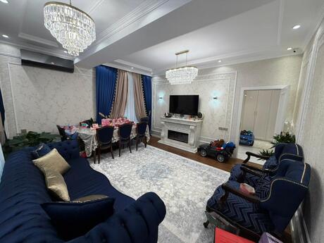 3 otaqlı yeni tikili - Nərimanov r. - 130 m²