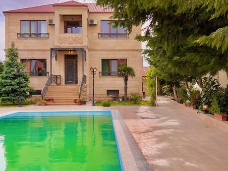 5 otaqlı həyət evi/bağ evi - Mərdəkan q. - 400 m²