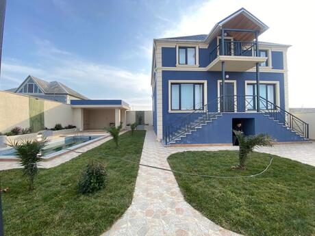 6 otaqlı həyət evi/bağ evi - Dübəndi q. - 220 m²
