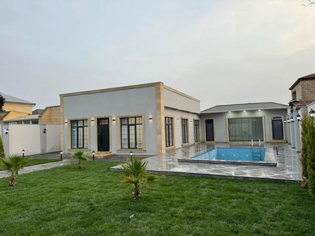 4 otaqlı həyət evi/bağ evi - Novxanı q. - 160 m²