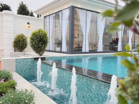 4 otaqlı həyət evi/bağ evi - Mərdəkan q. - 210 m²