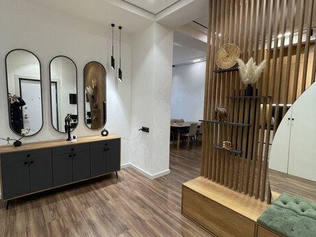 3 otaqlı yeni tikili - Ağ şəhər q. - 120 m²