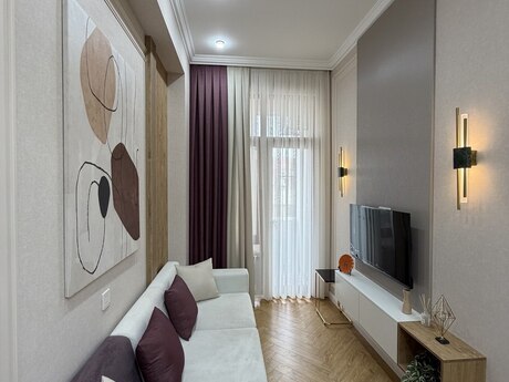2 otaqlı yeni tikili - Nəriman Nərimanov m. - 47 m²