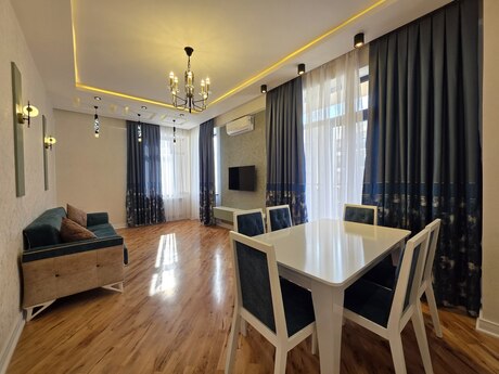 2 otaqlı yeni tikili - Həzi Aslanov m. - 55 m²