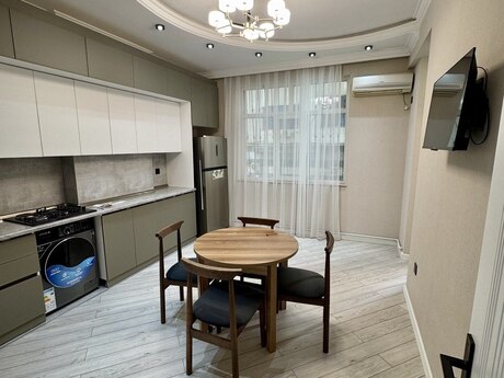 2 otaqlı yeni tikili - Həzi Aslanov m. - 88 m²