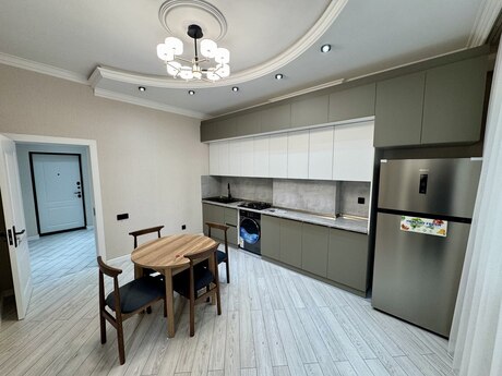 2 otaqlı yeni tikili - Həzi Aslanov m. - 88 m²