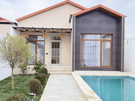 4 otaqlı həyət evi/bağ evi - Şüvəlan q. - 130 m²