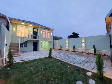 4 otaqlı həyət evi/bağ evi - Hövsan q. - 147 m²