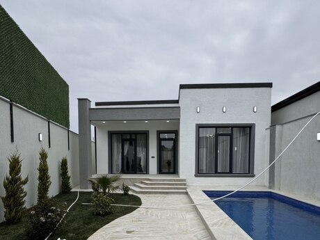 4 otaqlı həyət evi/bağ evi - Şüvəlan q. - 160 m²