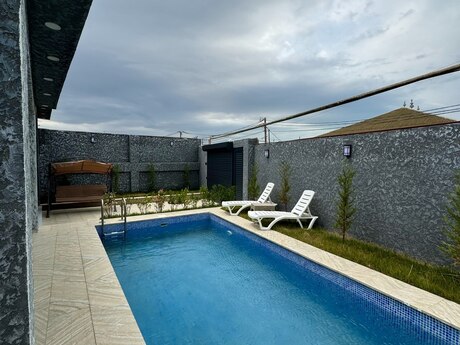 4 otaqlı həyət evi/bağ evi - Mərdəkan q. - 100 m²