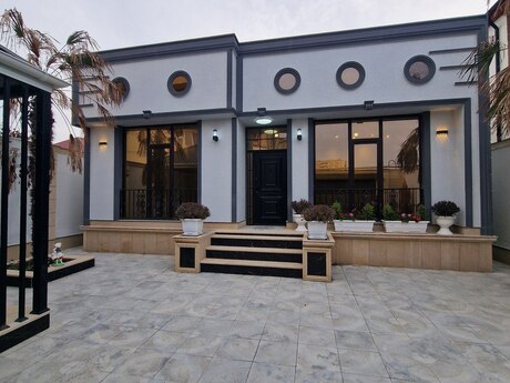 4 otaqlı həyət evi/bağ evi - Məmmədli q. - 128 m²