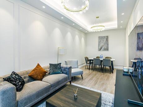 3 otaqlı yeni tikili - Ağ şəhər q. - 100 m²