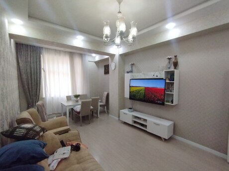 3 otaqlı yeni tikili - Qara Qarayev m. - 104 m²