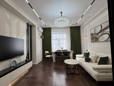 2 otaqlı yeni tikili - Elmlər Akademiyası m. - 86 m²