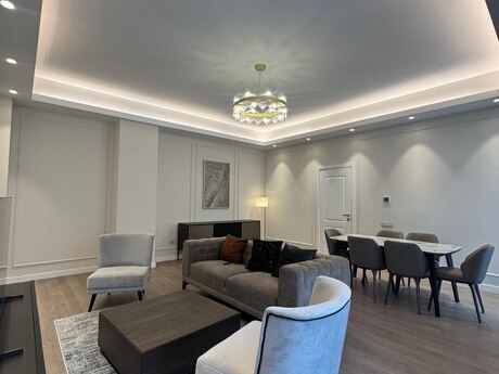 3 otaqlı yeni tikili - Ağ şəhər q. - 137 m²