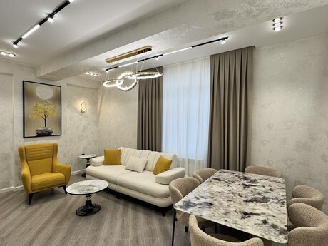 3 otaqlı yeni tikili - Həzi Aslanov m. - 91 m²