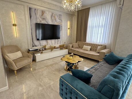4 otaqlı yeni tikili - Elmlər Akademiyası m. - 111 m²