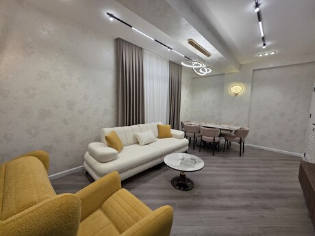 3 otaqlı yeni tikili - Həzi Aslanov m. - 91 m²
