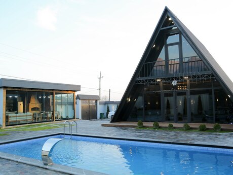 3 otaqlı həyət evi/bağ evi - Qəbələ - 120 m²