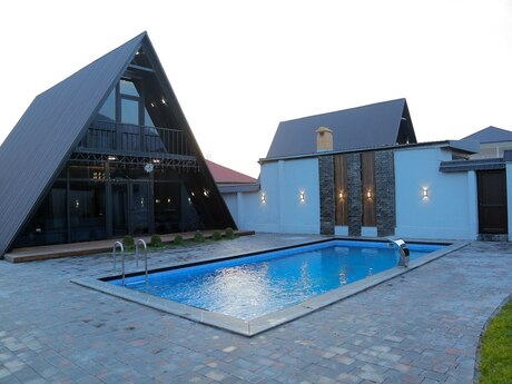3 otaqlı həyət evi/bağ evi - Qəbələ - 120 m²